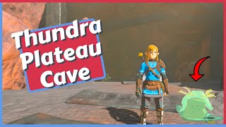 Thundra Plateau Cave Guide (Bubbul Frog Location) in Zelda Tears of the Kingdom