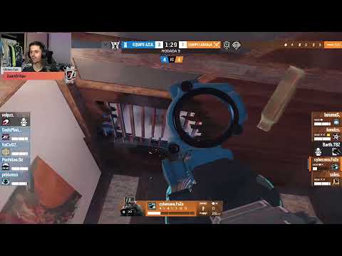 AÍ O PECHITAO FOI RULADO PELO CYBER, CE TA DOIDO RAZAO KKKKKKK - MELHORES MOMENTOS RAINBOW SIX SIEGE