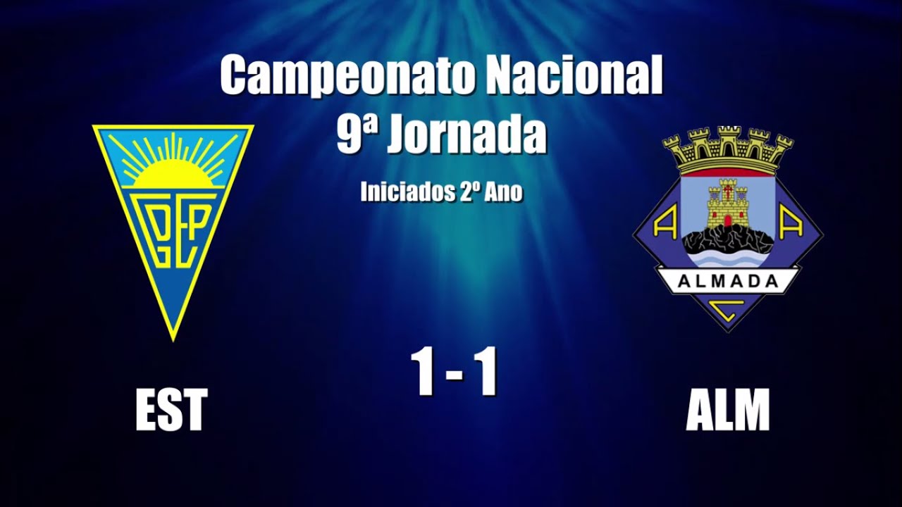 Iniciados 2º ano - Estoril Praia 1 vs 1 Almada