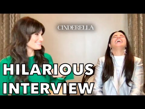 "I Have Made Love To My Own Songs" Camila Cabello and Idina Menzel Hilarious CINDERELLA Interview