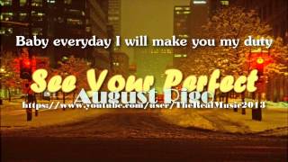 [Lyrics on Screen] See Your Perfect - August Rigo