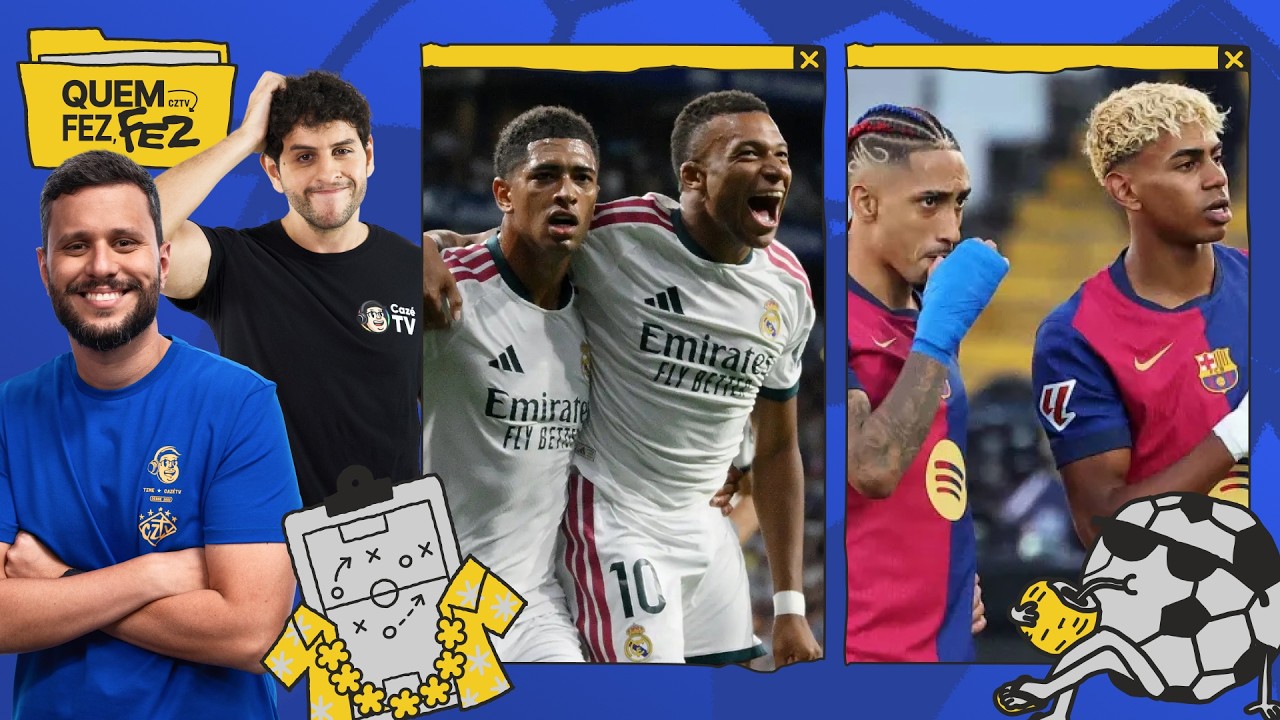 AO VIVO: FIM DE SEMANA DE EL CLÁSICO E MAIS UMA RODADA QUENTE DO BRASILEIRÃO | QUEM FEZ, FEZ