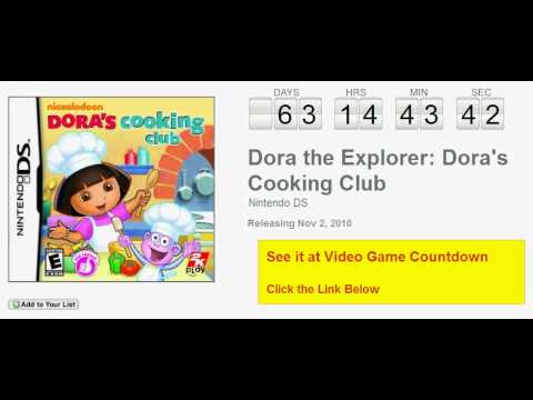 Dora Cuisine Nintendo DS