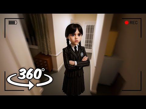 Wednesday Addams in 360° | IN  YOUR HOUSE (VR)