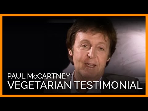 Paul McCartney Discusses His Vegetarian Lifestyle