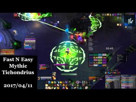 US-illidan [Fast N Easy] Mythic Tichondrius Kill Disc Priest POV