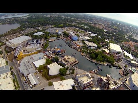 Universal Orlando Resort Helicopter Tour, Universal Studios Florida, Islands of Adventure