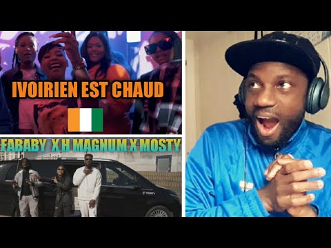 🔴 Fababy x H Magnum x Mosty - Ivoirien est chaud - Reaction Music