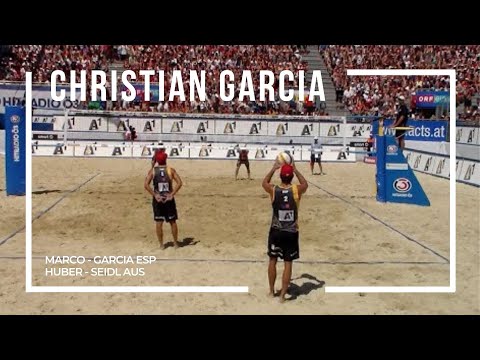 VOLEY PLAYA: Christian Garcia - Marco vs Huber - Seidl Klagenfurt FIVB voley playa 1