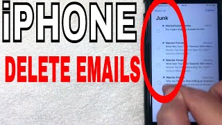 ✅  How To Delete Emails On iPhone 🔴