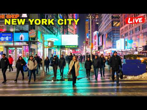 IRL New York City Friday Evening Walk In Manhattan (13th February 2026)