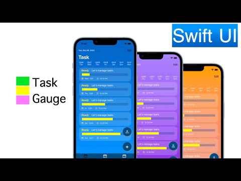 Task Gauge App with SwiftUI