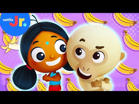 Bonkers for Bananas! 🍌 | Deepa & Anoop | Netflix Jr