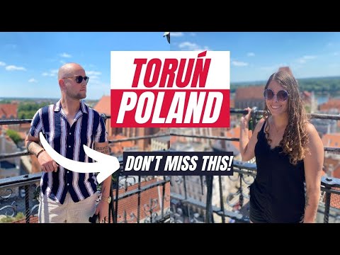 TORUN 🇵🇱 Capital do pão de gengibre da Polônia (primeiro dia)