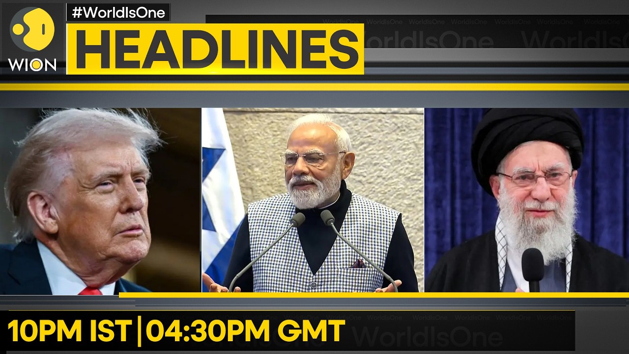 US Unveils Fresh Sanctions on Iran | China's Welcome Ceremony For Merz | WION HEADLINES