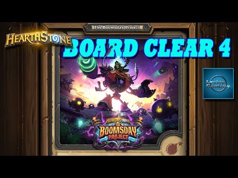 Hearthstone - Boomsday Project - 3. Board Clear - 4. Dr. Morrigan