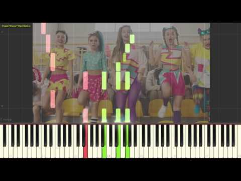 Круче всех - Open Kids ft. Quest Pistols Show(Пример игры на пианино) (piano cover)