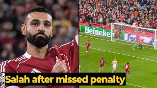 Download lagu Mo Salah emotional celebration after missed penalty with goal & assist vs Galatasaray mp3