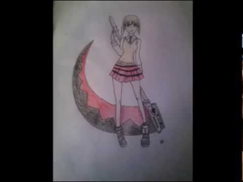 Stp, dessine moi... Maka (Soul Eater) (Ancienne vidéo) (REUPLOAD)