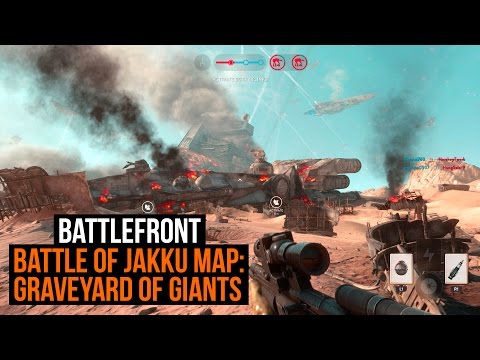 Star Wars Battlefront: Battle of Jakku: Graveyard of Giants gameplay