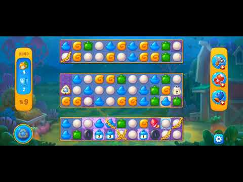 Fishdom Easy Level 9949 (with ingame lightning booster) @choraelmin