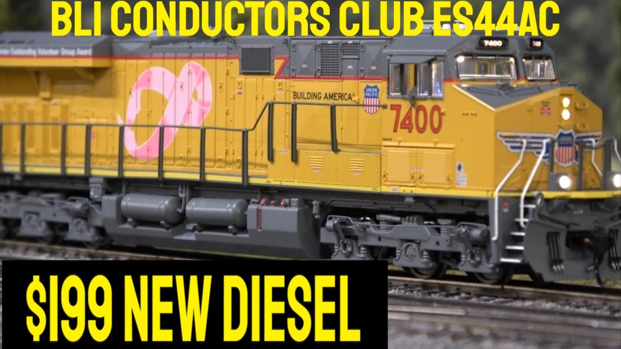 Cheapest HO Scale Diesel Locomotive? BLI ES44AC w/ Paragon4 Sound (Conductor’s Club Secret)