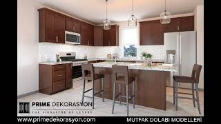 2024 Mutfak Dolabı Modelleri | PRİME DEKORASYON | www.primedekorasyon.com  #mutf