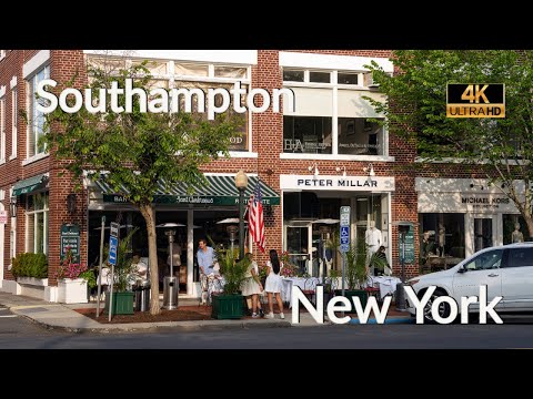 Walking Southampton, New York [4K] : Southampton | The Hamptons