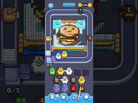 Pixel Flow Level 2630 Walkthrough