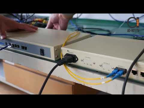 4 x E1 & 4 x Ethernet ports over fiber multiplexer with GUI NMS system (Optimux)