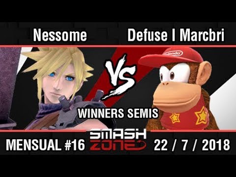 [Smash Zone XVI] Winners Semis - Nessome vs Defuse | Marcbri
