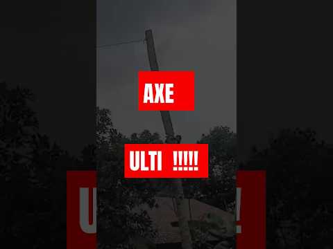 AXE ULTI ‼️#tebang #chainsaw #lumberjacks #shorts #short #fyp #viral #video #ytshorts #youtube #wood