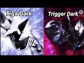 Ultraman Tiga Dark Trigger Dark Transformation Henshin Rise Comparison