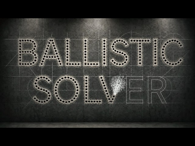 Ballistic Solver for Unity video