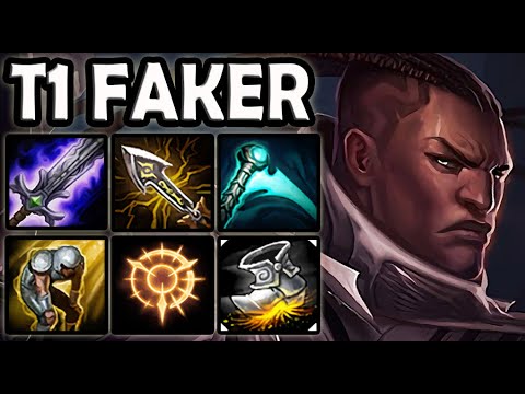 T1 Faker LUCIAN MID vs EKKO - Ranked Korea ✅