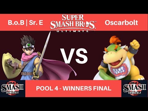 CibaoSmash 9thSaga - B.o.B | Sr. E (Hero) vs Oscarbolt (Bowser Jr.) - Pool 4 WF