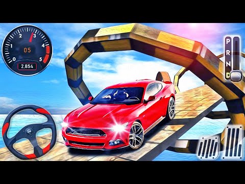 Mega Ramp Car Stunts Racing Impossible Tracks 3D - Android GamePlay