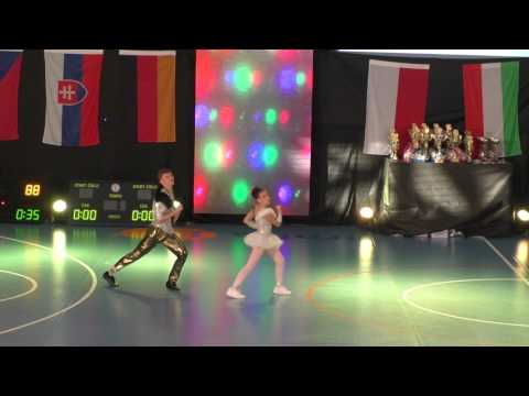 Lukáš Sláma a Lada Kuksová, ktg: junior - 4.místo