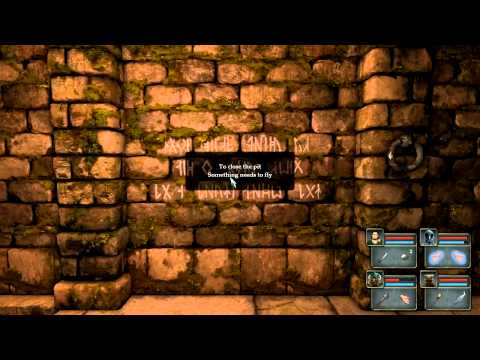 Legend of Grimrock AMD Radeon HD 6670 GDDR5 gameplay