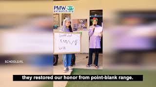 PA schoolgirl praising Oct. 7 atrocities