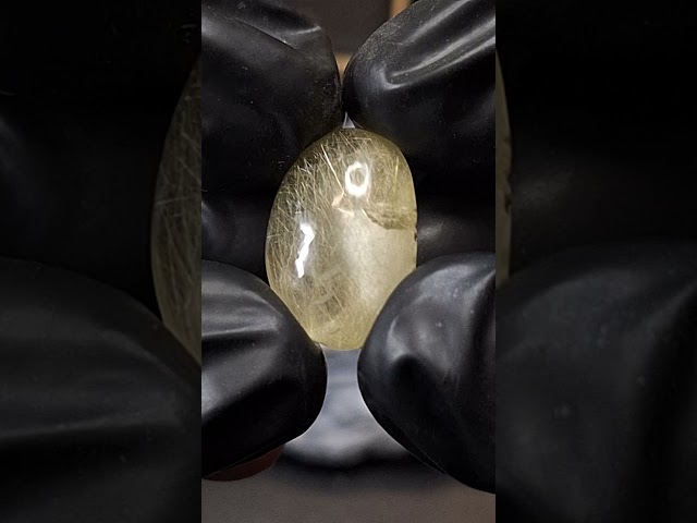 حجر سجنتك كوارتز جولدن روتايل طبيعي