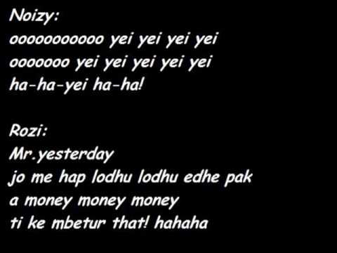Noizy ft Rozana Radi Mr Yesterday Lyrics (tekst).flv