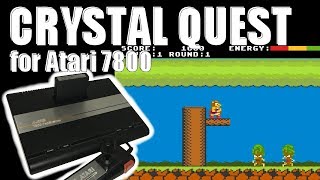 Crystal Quest Review for Atari 7800