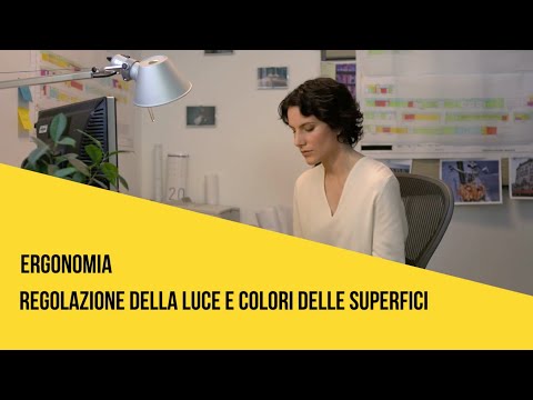 Ergonomia - Luci e colori della postazione di lavoro