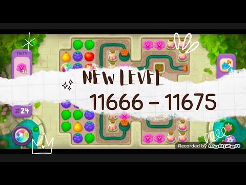 NEW LEVEL THIS WEEK  #11666 ~ #11675‼️ GARDENSCAPES (NOV 17, 2022)