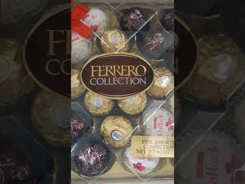 CHOCOLATE FERRERO COLLECTION SWEET DELICIOUS 😋 #chocolate #viralshorts #video #shorts
