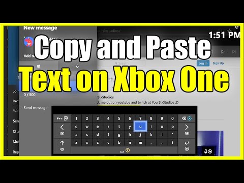YouTube video about: How to copy text on xbox one?