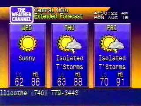 WeatherSTAR 4000 August 2005