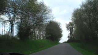 preview picture of video 'Driving Along The D31 Between Kergrist Moelou & Rostrenen, Brittany, France 20th April 2009'