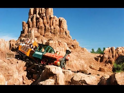 Magic Kingdom - Big Thunder Mountain Railroad - POV Ride (Front and Back) Walt Disney World HD